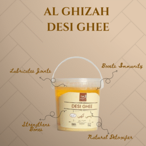 Al Ghizah Desi Ghee – 100% Pure, Natural & Traditional Clarified Butter
